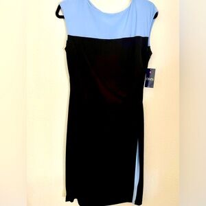 Blue/Black dress new Size L
